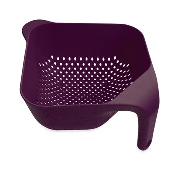 Passoires, chinois et tamis : Passoire carrée grand modèle aubergine